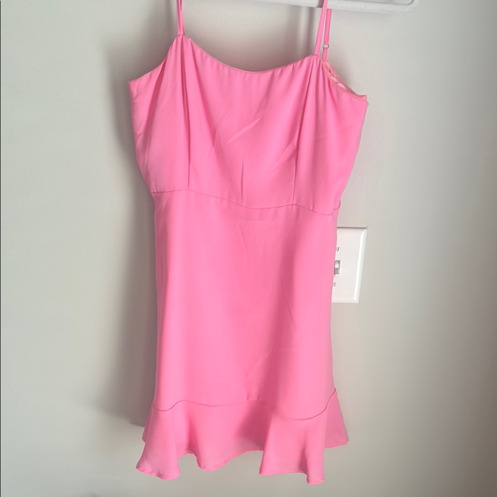 Pink Mini Dress